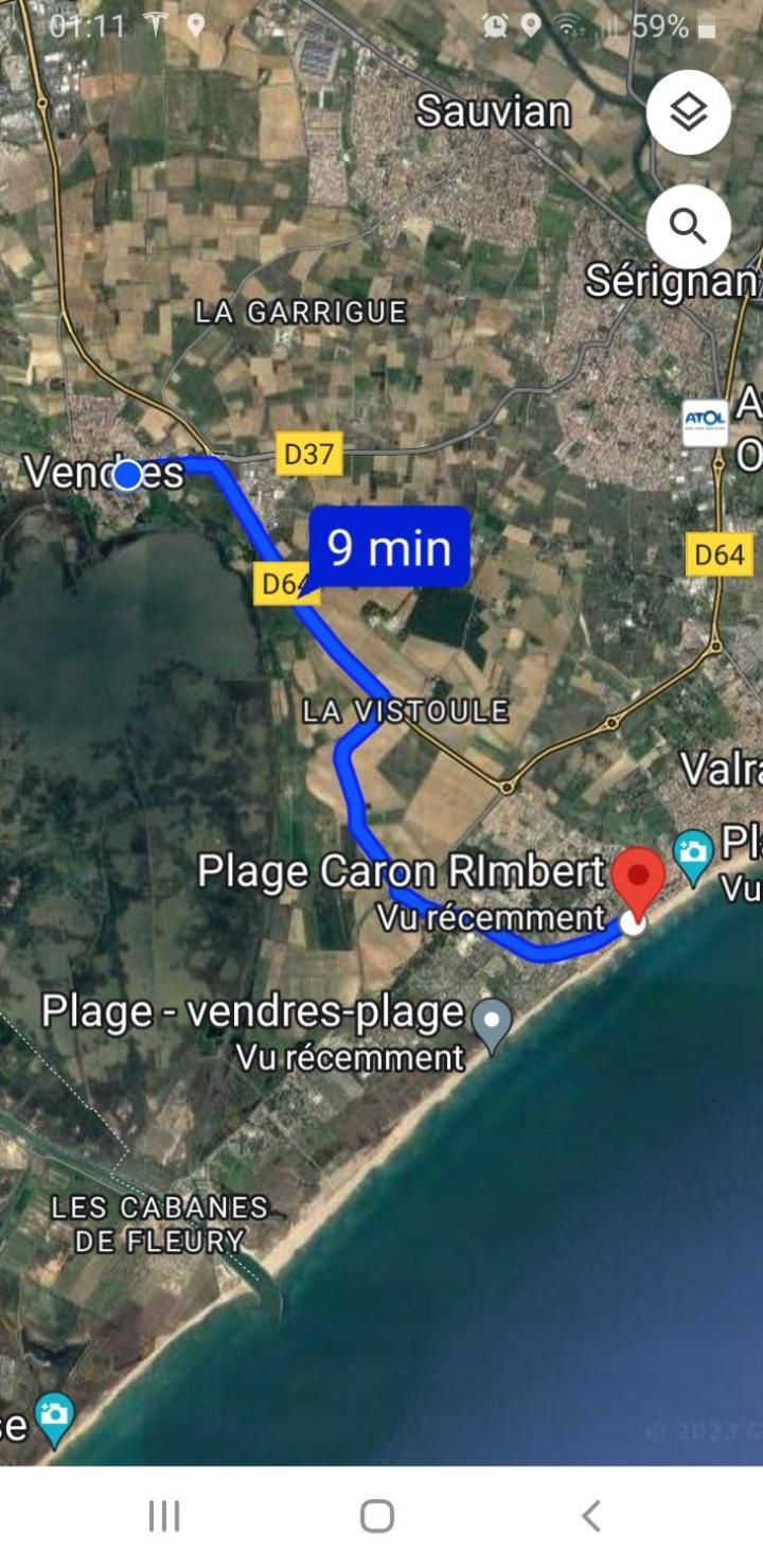 A 8 Km De La - 3 Apartment Vendres